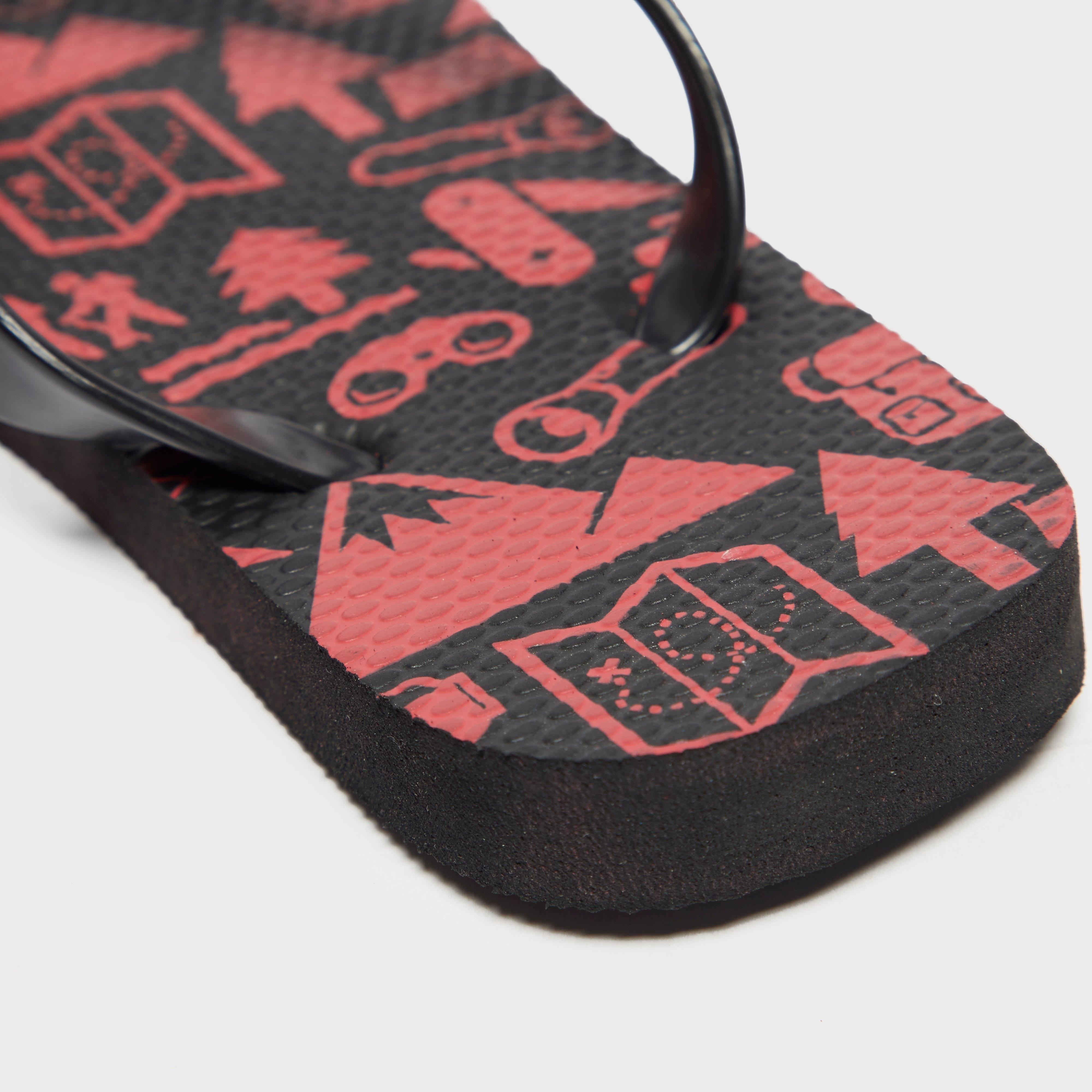 Boys' Compass Flip Flops