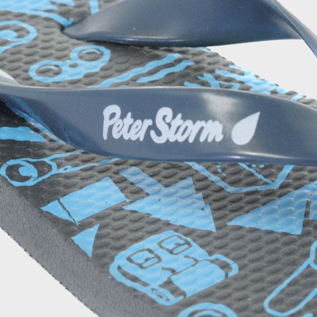 Boys' Compass Flip Flops
