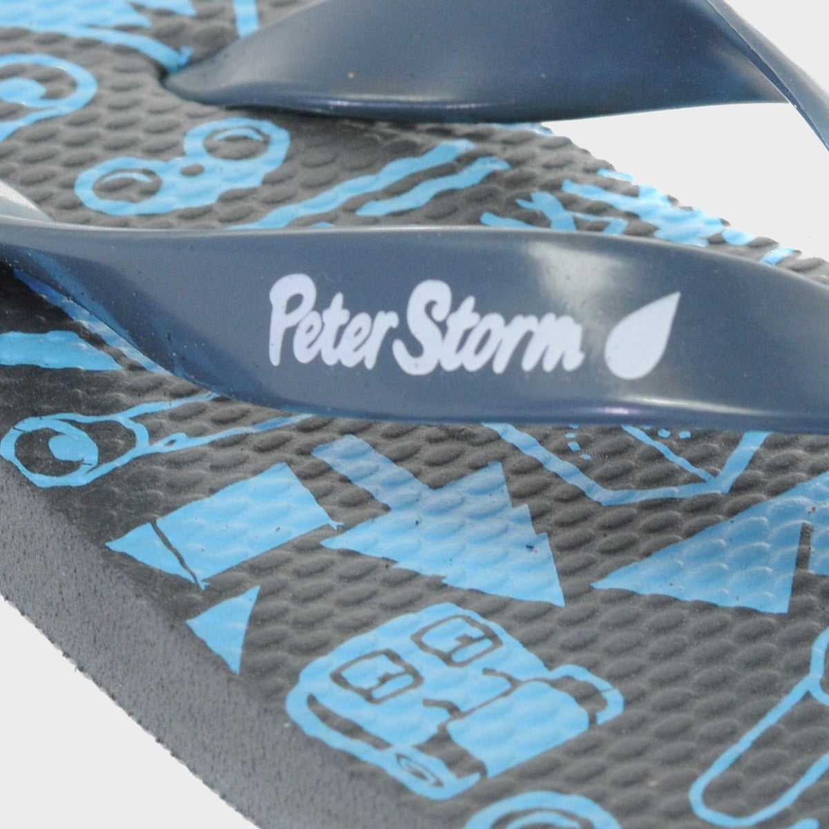 Boys' Compass Flip Flops