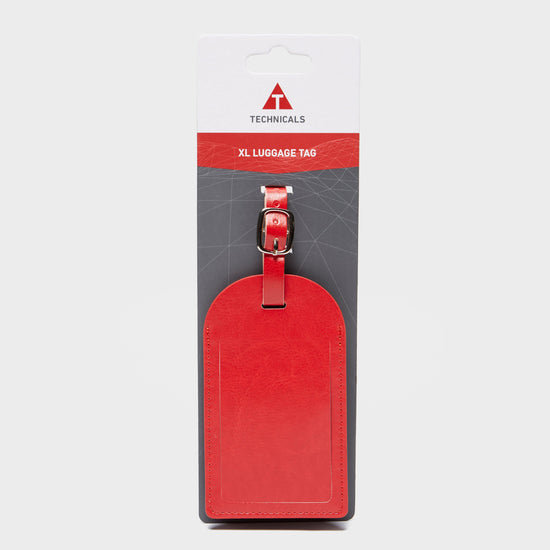 Extra Large Leather Luggage Tag