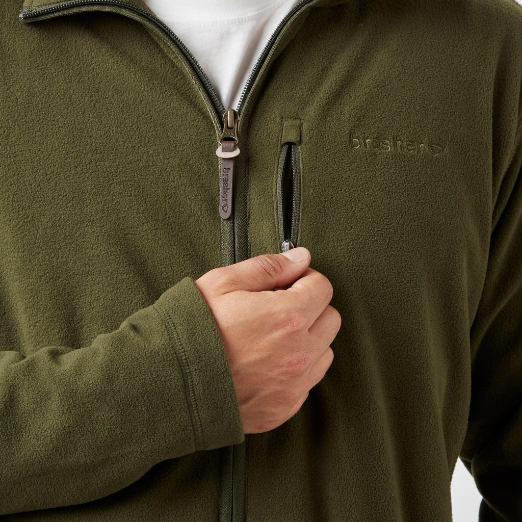 Men's Bleaberry Full-Zip Fleece