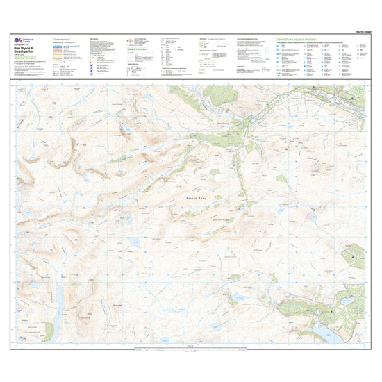 Explorer 437 Ben Wyvis & Strathpeffer Map With Digital Version