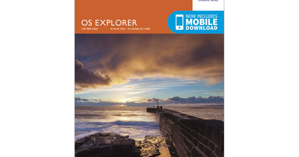Ordnance Survey Explorer 103 The Lizard Map With Digital Version – GO ...