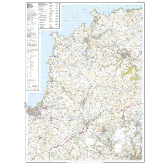 Explorer 106 Newquay & Padstow Map With Digital Version