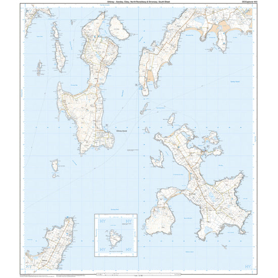 Explorer 465 Orkney Map With Digital Version