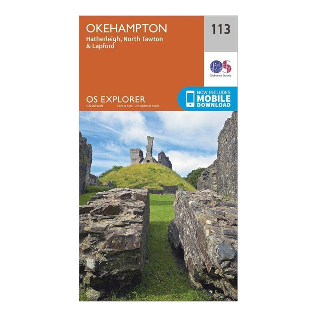 Ordnance Survey Explorer 113 Okehampton Map With Digital Version – GO ...