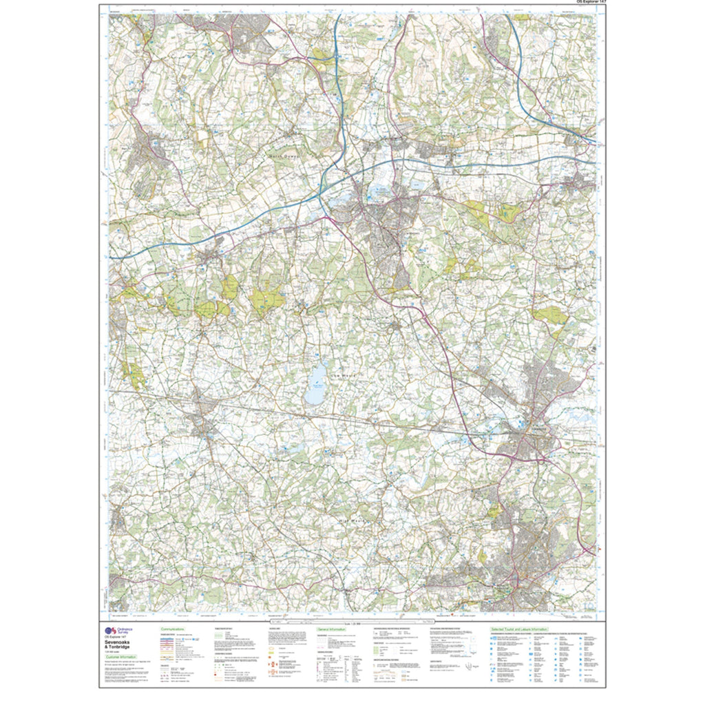 EXP 147 SEVENOAKS AND TONBRIDG