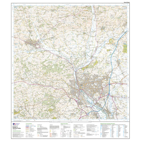 Explorer Active 114 Exeter & The Exe Valley Map With Digital Version
