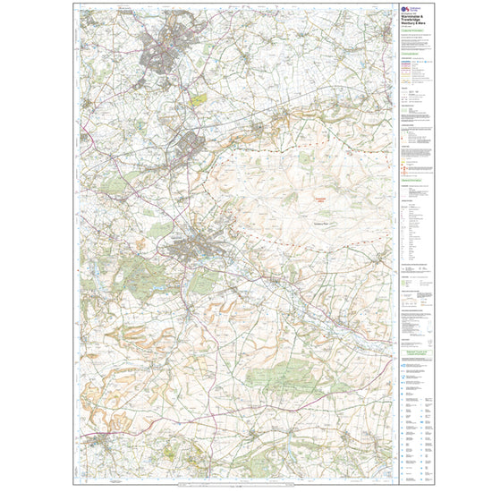 Explorer Active 143 Warminster & Trowbridge Map With Digital Version