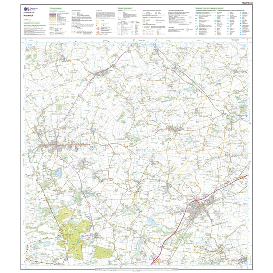 Explorer 237 Norwich Map With Digital Version
