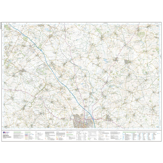 Explorer Active 206 Edge Hill  Fenny Compton Map With Digital Version