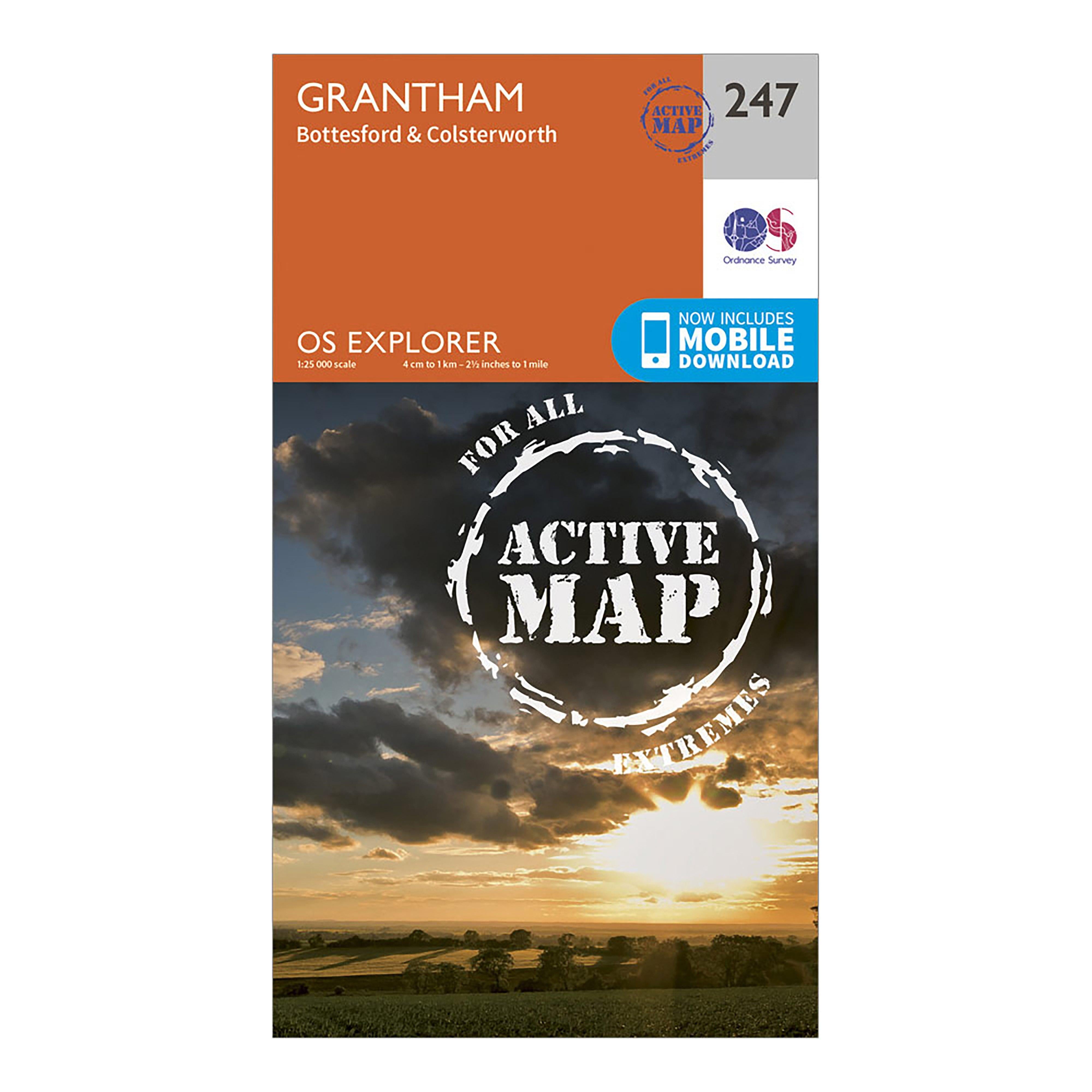 Explorer Active 247 Grantham Map With Digital Version