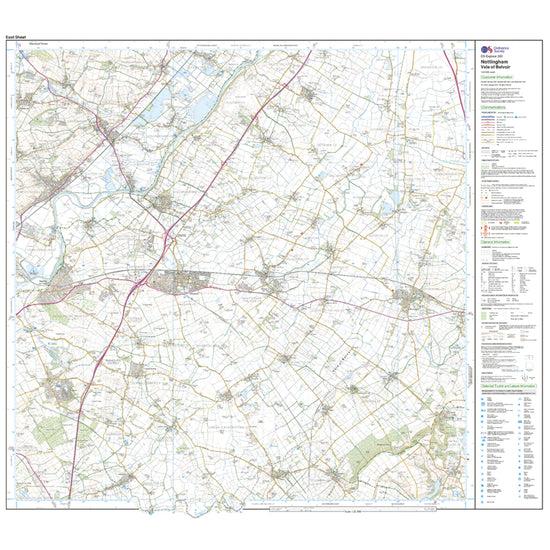 Explorer Active 260 Nottingham Map With Digital Version
