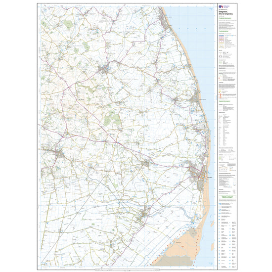 Explorer Active 274 Skegness, Alford & Spilsby Map With Digital Version