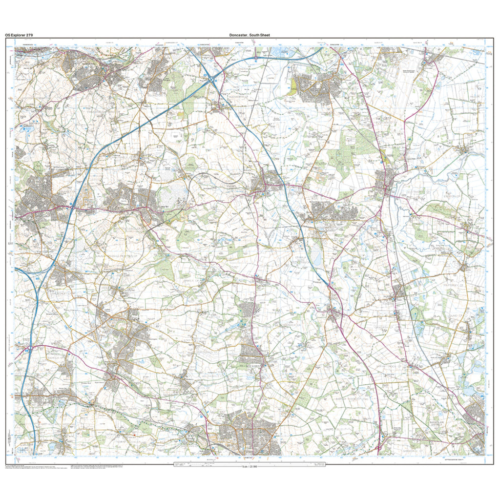 Explorer Active 279 Doncaster Map With Digital Version