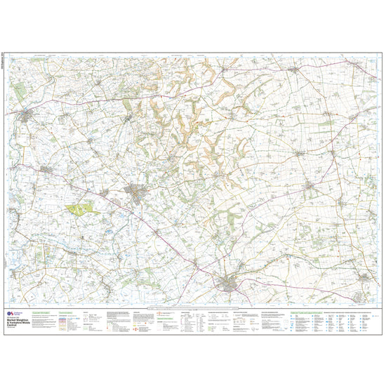 Explorer Active 294 Market Weighton & Yorkshire Wolds Central Map With Digital Version