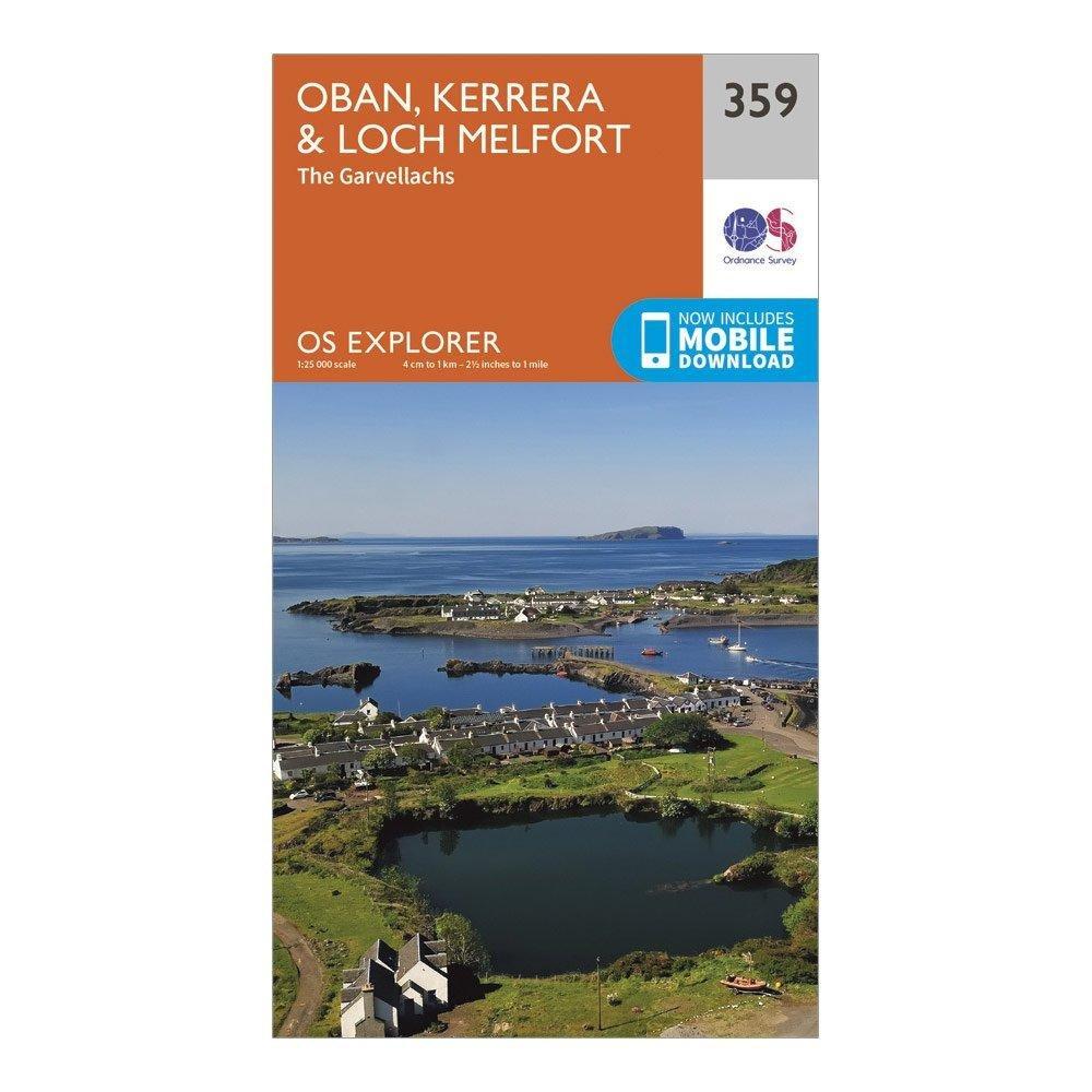 Explorer 359 Oban Kerrera  Loch Melfort Map With Digital Version