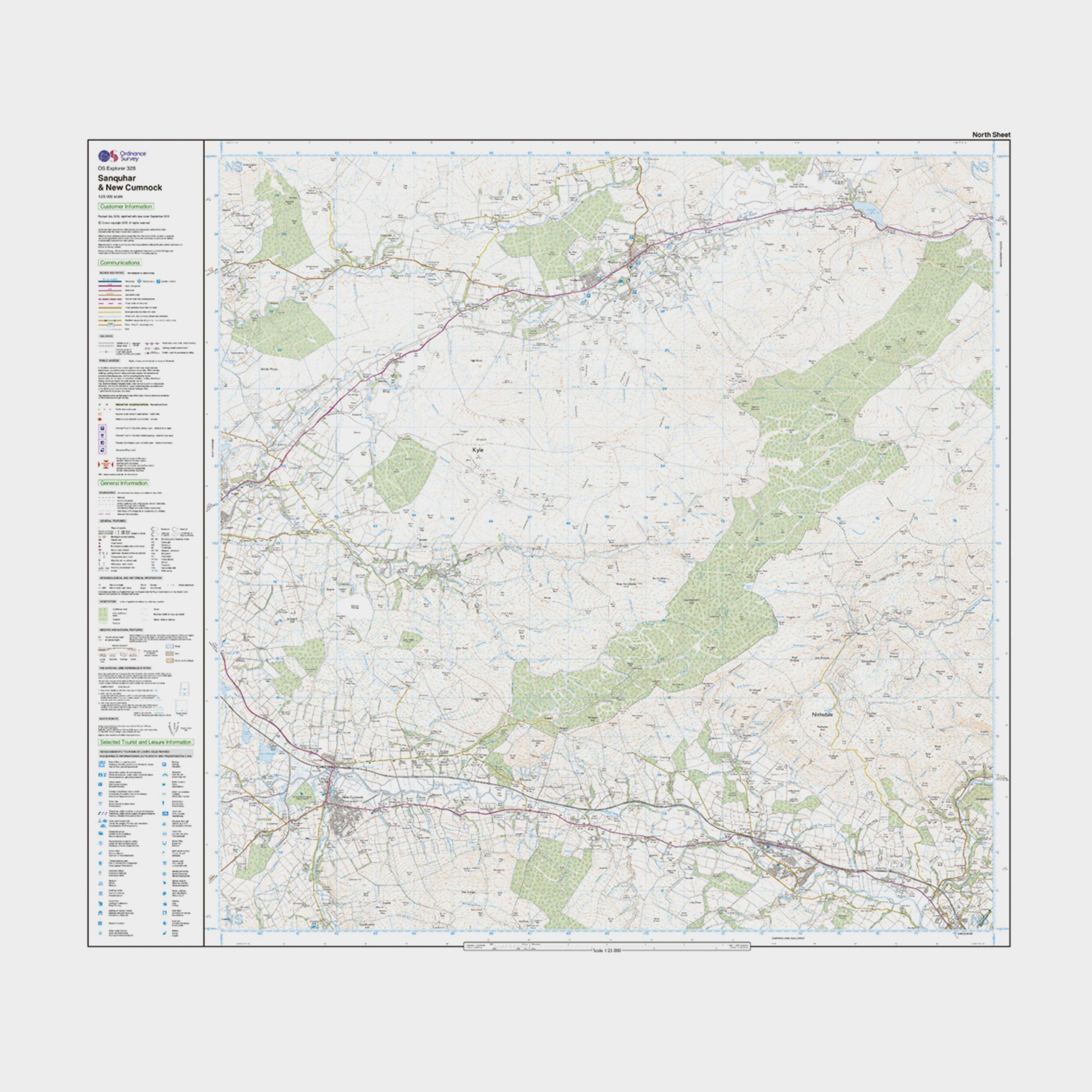 Explorer Active 328 Sanquhar & New Cumnock Map With Digital Version