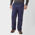 Mens Waterproof Packable Pants Navy
