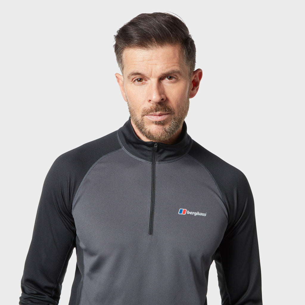 Men's Tech Tee Long Sleeve Zip 2.0