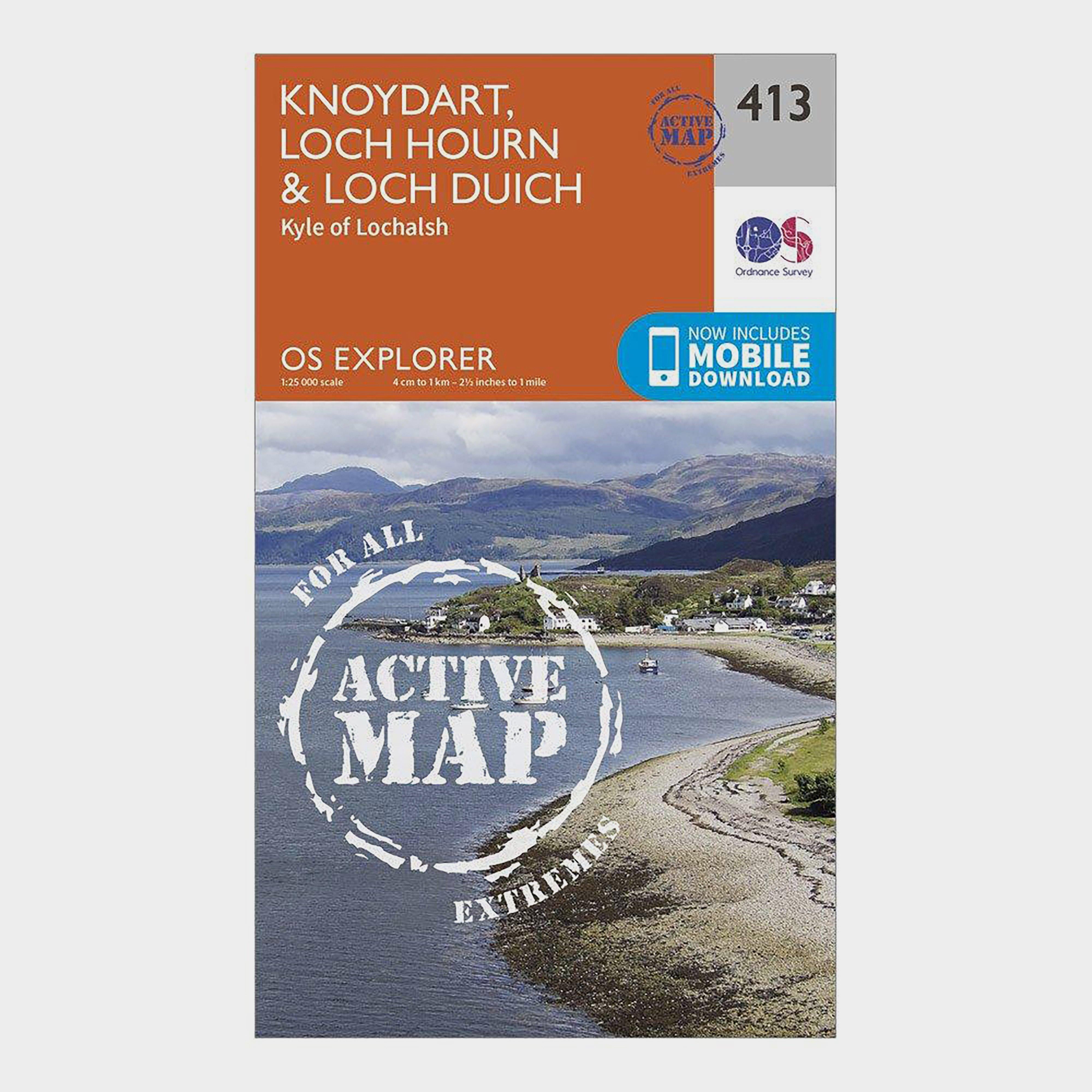 Explorer Active 413 Knoydart, Loch Hourn & Loch Duich Map With Digital Version