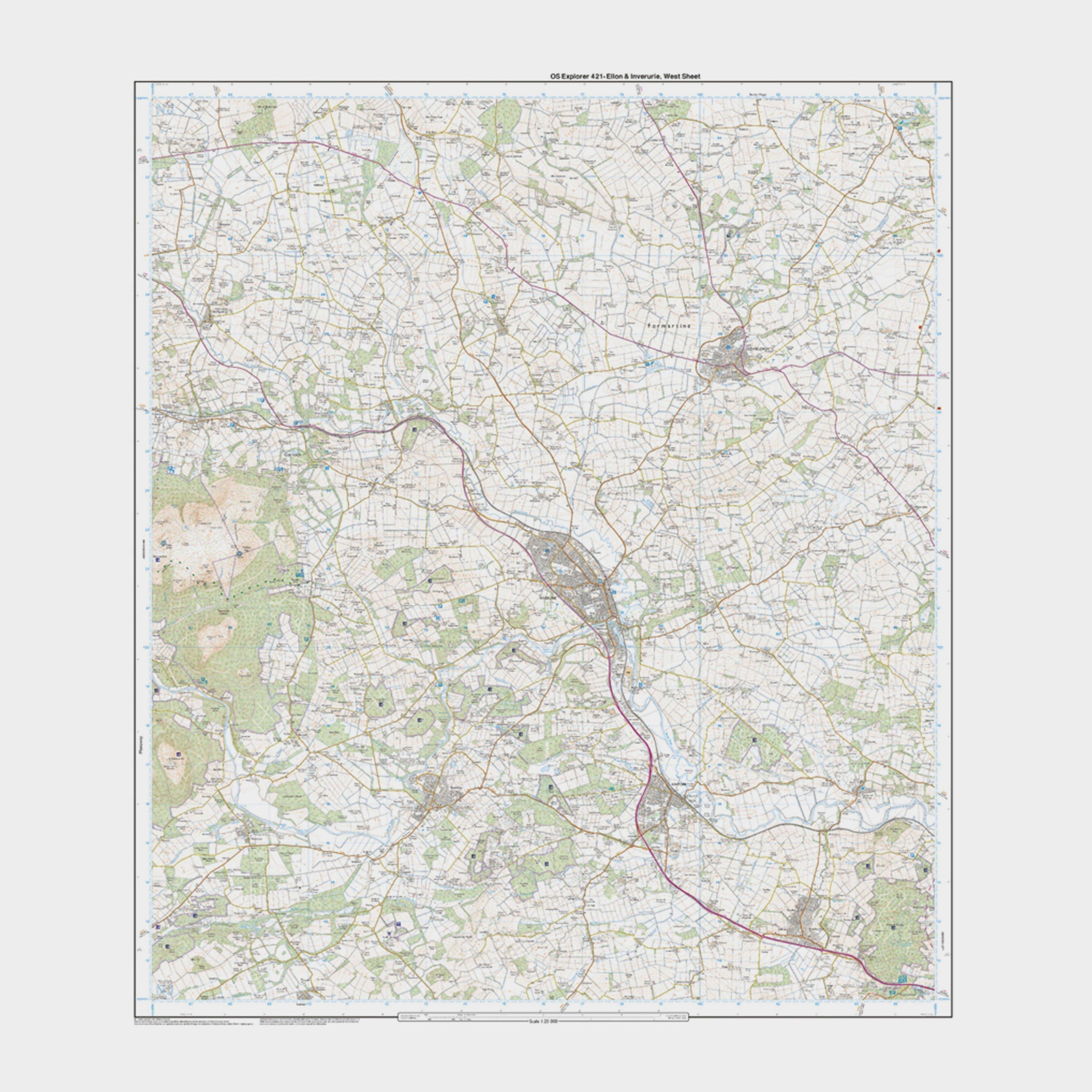 Explorer Active 421 Ellon & Inverurie Map With Digital Version