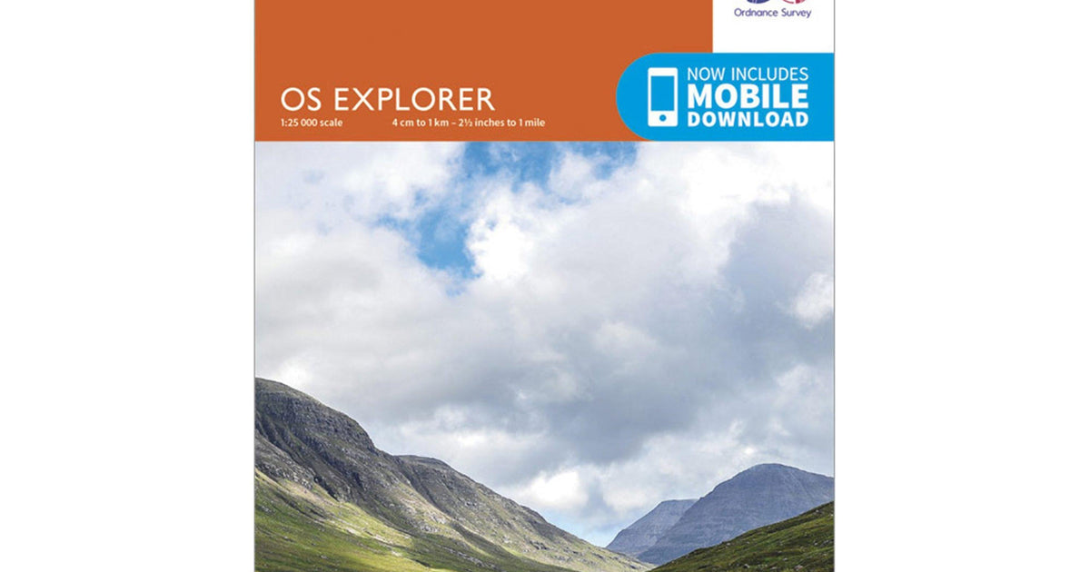 Ordnance Survey Explorer 428 Kyle of Lochalsh Plockton Applecross Map ...
