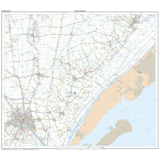 Explorer 261 Boston Map With Digital Version