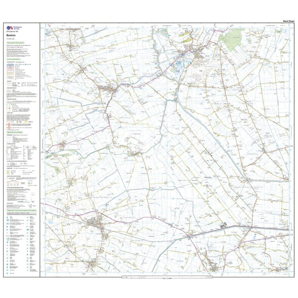 Explorer 261 Boston Map With Digital Version