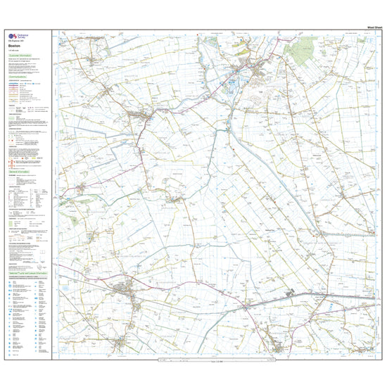 Explorer 261 Boston Map With Digital Version