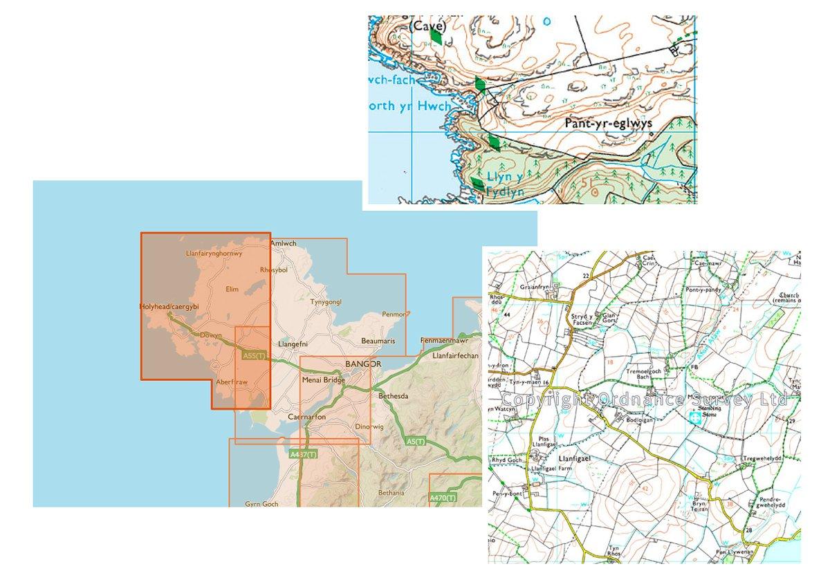 Explorer 262 Anglesey West Map With Digital Version