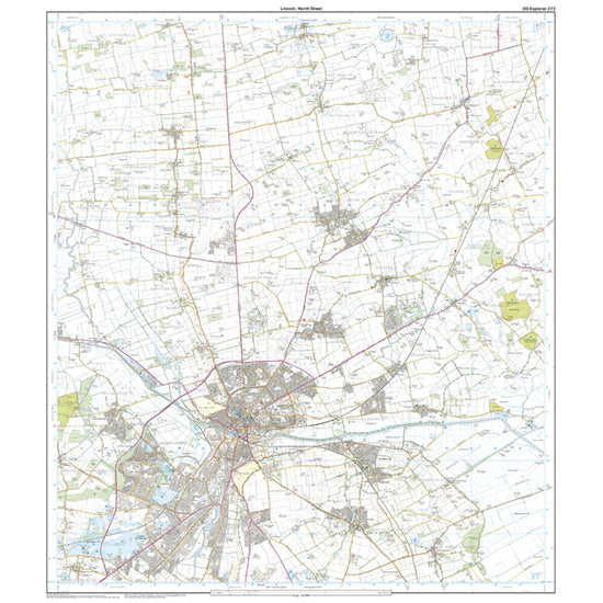 Explorer 272 Lincoln Map With Digital Version