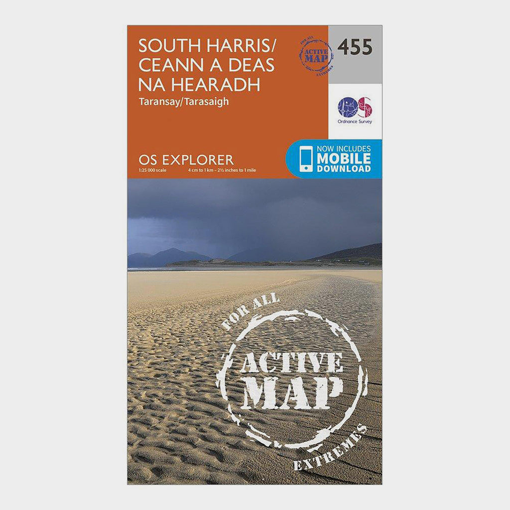 Explorer 455 South Harris Map With Digital Version