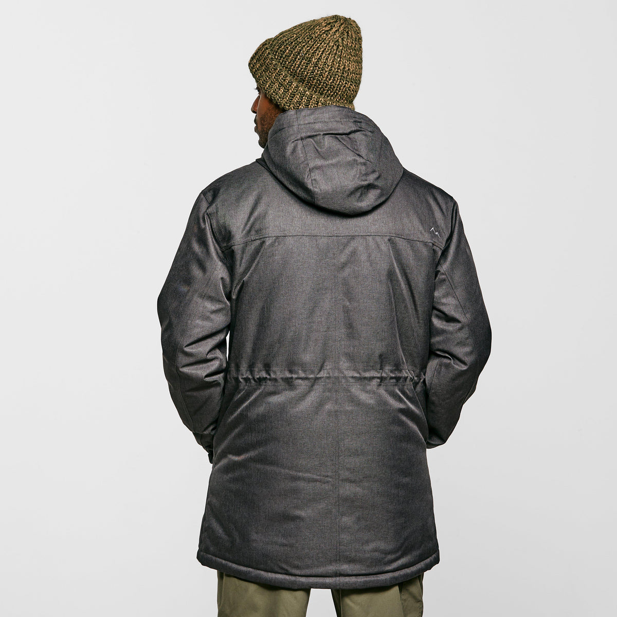 Men's Long Textured Insulated Jacket
