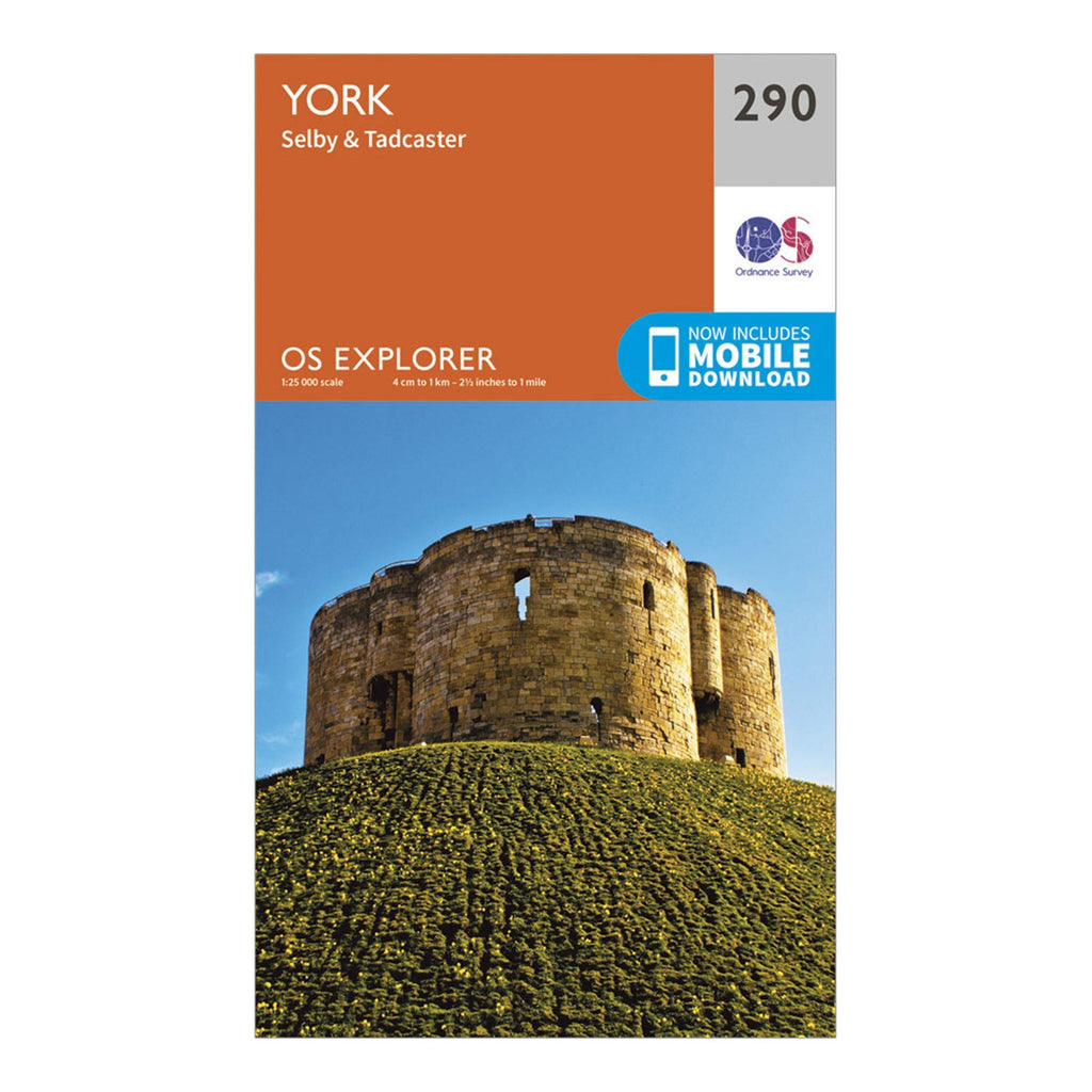 Explorer 290 York Map With Digital Version