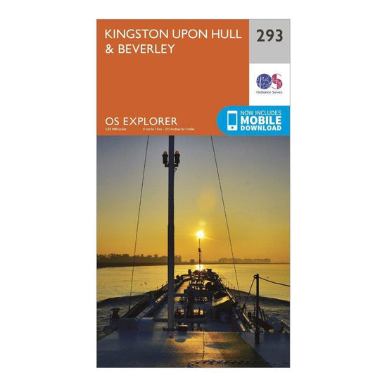 Explorer 293 Kingston upon Hull & Beverley Map With Digital Version