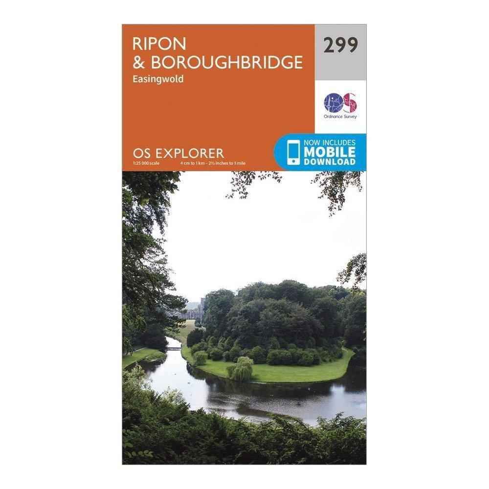 Explorer 299 Ripon  Boroughbridge Map With Digital Version