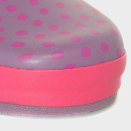 Girl's Wellies Spotty