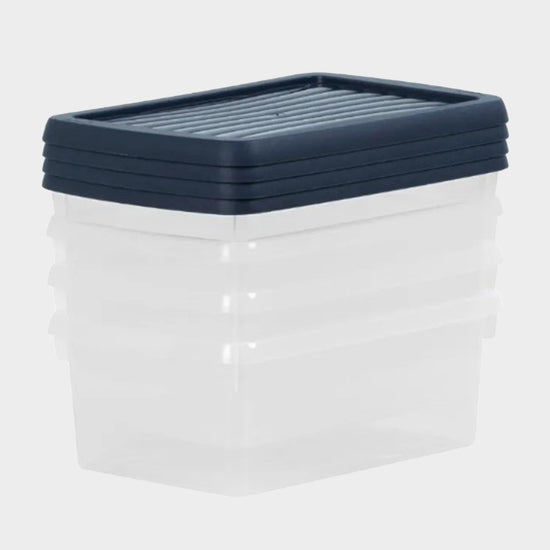 3.5L Storage Boxes 4 Pack