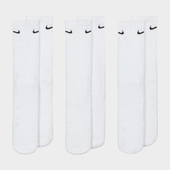3-Pack Cushioned Crew Socks