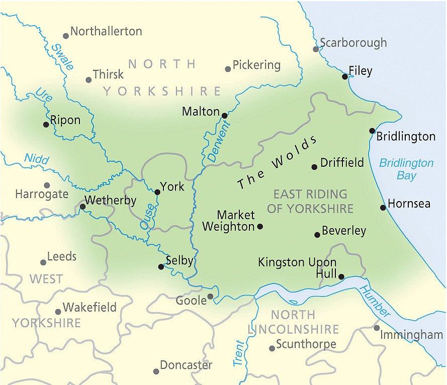 Vale of York & The Wolds Walks Guide