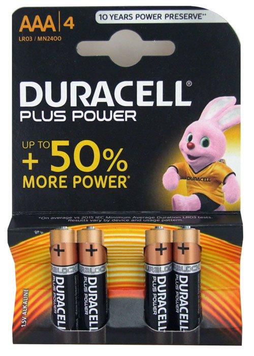 MN2400, size AAA Batteries