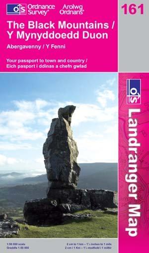 Landranger 161 The Black Mountains Map Book