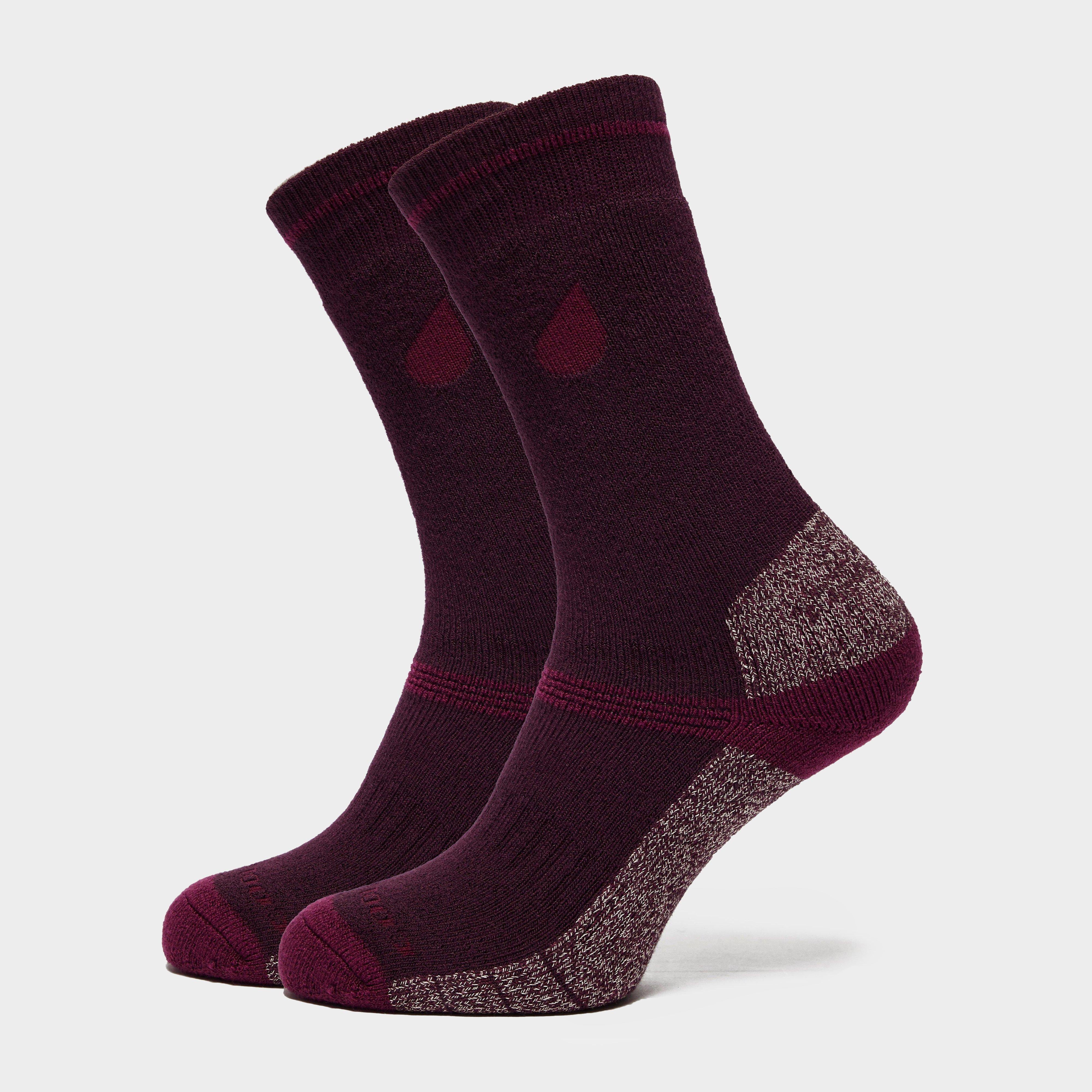 Women's Midweight Coolmax Hiking Socks 2 Pack