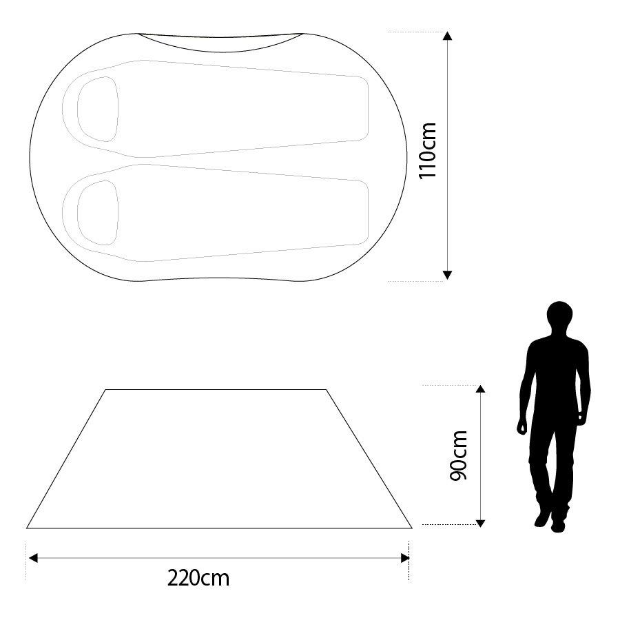 Quick Pitch 2 Person Tent