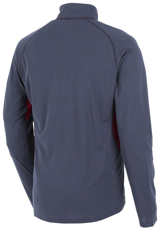 Men's Tech Tee LS Zip Neck