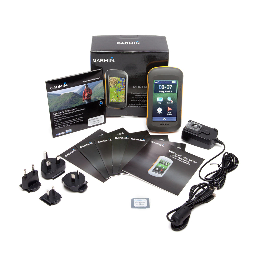 Montana 600 GPS Discovererâ„¢ Bundle (with GB 1:50K Map)