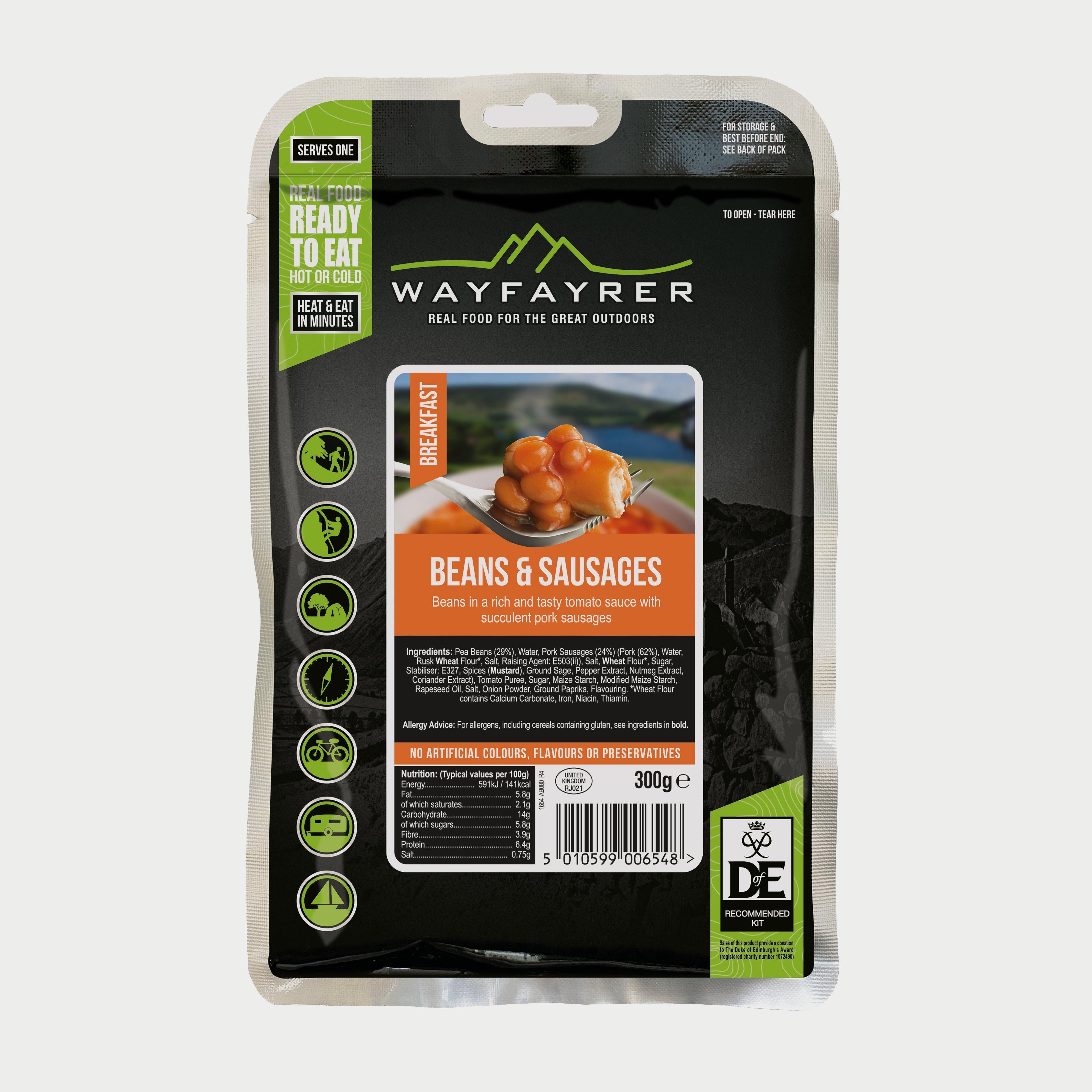 Beans and Sausages Ready-to-Eat Camping Food