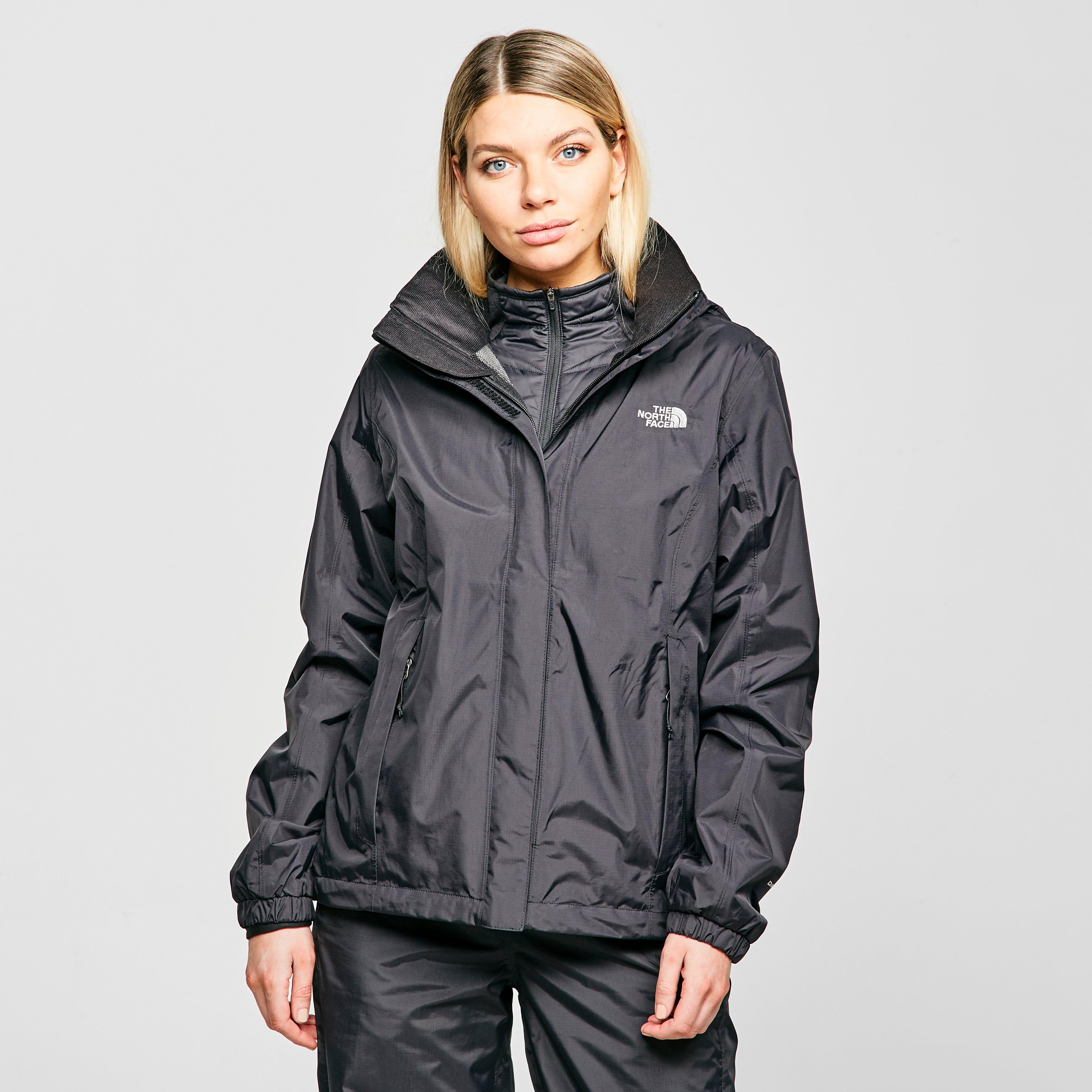 Black The North Face Women's Resolve HyVent™ Jacket – GO Outdoors