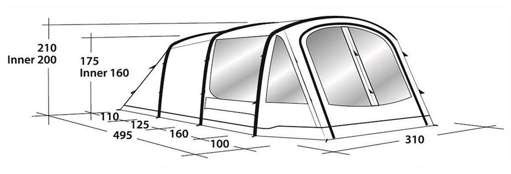 Ocala 5A Inflatable Family Tent